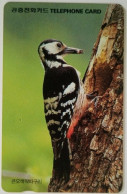 South Korea Kw 4800 - Woodpecker ( Letter J ) - Corea Del Sur