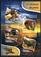 Bloc Sheet Oiseaux Rapaces Aigles Birds Of Prey  Eagles Raptors   Neuf  MNH **   Guinee Guinea 2015 - Aigles & Rapaces Diurnes