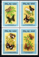 Palau 1987 - Mi.Nr. 168 - 171 - Postfrisch MNH - Schmetterlinge Butterflies - Papillons