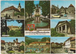 Bensheim: OPEL KAPITÄN P2, VW 1200 KÄFER/COX, FIAT 500, PEUGEOT 404 -  Freibad, Krankenhaus, Stollplatz - (Deutschland) - Passenger Cars