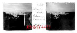 Rochers Vers Ploermel - 1928 Côtes Du Nord - Plaque De Verre En Stéréo - Taille 44 X 107 Mlls - Diapositivas De Vidrio