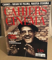 Les Cahiers Du Cinéma N° 546 - Kino/Fernsehen
