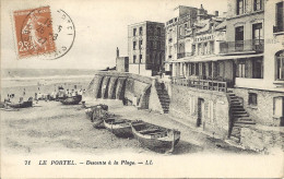 62. Le Portel - Descente De La Plage - L.L 71 - Bateaux - Le Portel