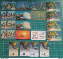 GLOBAL ONE PREPAID PHONECARDS MIX - To Identify