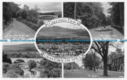 R156866 Greetings From Grantown On Spey. Multi View. White. Best Of All. RP - Monde