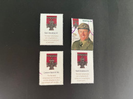 (stamps 29-5-2024) USED Stamps - Mark Donaldson (1 Stamps With Attached With Tab + 2 Additional Tabs) - Gebruikt