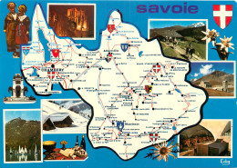 73 LA SAVOIE DEPARTEMENT CARTE GEOGRAPHIQUE - Altri & Non Classificati