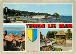 74 THONON LES BAINS MULTIVUES BLASON  - Thonon-les-Bains