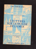 LECTURES SUR LE MONDE DE LA MER A.MOREAU & P.DEGUET 1954 Scaphandrier - 6-12 Ans