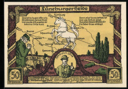Notgeld Soltau / Lüneburger Heide 1921, 50 Pfennig, Hermann Löng, Wilsederberg  - [11] Emisiones Locales