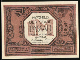 Notgeld Passau 1921, 1 Mark, Hans Gerl V. Süching  - [11] Emissions Locales