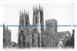 R157374 York Minster West Front B. And R. S. Camera - Monde