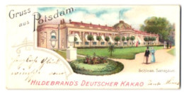 Mini-Lithographie Potsdam, Schloss Sanssouci  - Other & Unclassified