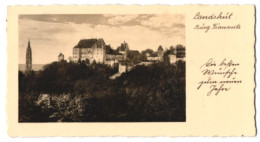 Mini-AK Landshut, Die Burg Trausnitz  - Autres & Non Classés