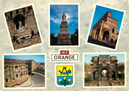 84 ORANGE MULTIVUES BLASON - Orange