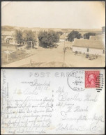 USA Iowa Reinbeck View Old Real Photo PC 1915. Grundy County - Andere & Zonder Classificatie