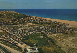 11 LEUCATE PLAGE VUE GENERALE AERIENNE DU CAMPING-CARAVANING CAP LEUCATE ET DE LA STATION - Leucate