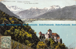 R157380 Chateau De Chillon Et Les Dents Du Midi. Phototypie - Monde