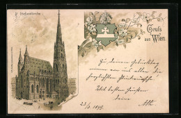 Lithographie Wien, St. Stefanskirche  - Autres & Non Classés