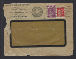 LETTRE FRANCE PERFORES AVIGNON GARE CM - Lettres & Documents