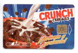 Crunch Céréales Nestlé  Télécarte Mexique Phonecard  (W 725) - Mexique