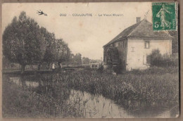 CPA 58 - COULOUTRE - Le Vieux Moulin - TB PLAN EDIFICE INDUSTRIE Avec ROUE Bien Visible + Petite Animation - Altri & Non Classificati