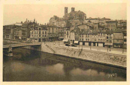 55 - Verdun - La Meuse Le Pont Beaurepaire Et La Cathédrale - CPA - Voir Scans Recto-Verso - Verdun