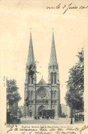 75 - Paris 19 - Eglise Saint Jean Baptiste De Belleville - Animée - Précurseur - Indication Type I - CPA - Oblitération  - District 19