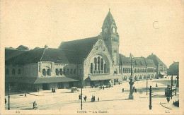 57 - Metz - La Gare - Animée - CPA - Voir Scans Recto-Verso - Metz