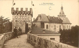 46 - Roc-Amadour - Le Rempart Et Le Château - Animée - Carte Neuve - CPA - Voir Scans Recto-Verso - Rocamadour