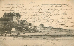 50 - Granville - La Plage - Animée - Laveuses Sur La Gauche - Correspondance - Oblitération Ronde De 1907 - CPA - Voir S - Granville