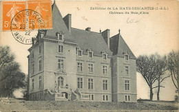 37 - Indre Et Loire - Environs De La Haye Descartes - Château Du Bois D'Aix - Oblitération Ronde De 1922 - CPA - Voir Sc - Andere & Zonder Classificatie