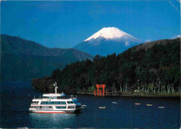 Japon - Mont Fuji - Mt Fuji And The Ashinoko-Maru - Nippon - Japan - CPM - Voir Timbre - Voir Scans Recto-Verso - Andere & Zonder Classificatie