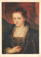 Art - Peinture - Pierre Paul Rubens - Portrait De Suzanne Fourment - Musée Du Louvre De Paris - Carte De La Loterie Nati - Paintings