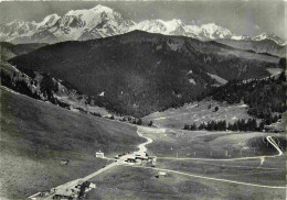 73 - Savoie - Col Des Aravis - Dans Le Fond, La Chaîne Du Mont Blanc 4807 M - Carte Dentelée - CPSM Grand Format - Carte - Otros & Sin Clasificación