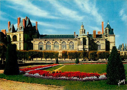77 - Fontainebleau - Palais De Fontainebleau - Parc Du Château - Chapelle St-Saturnin Et Pavillon Du Dauphin - Fleurs -  - Fontainebleau