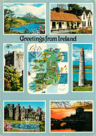 Irlande - Multivues - Carte Géographique - Ireland - CPM - Voir Scans Recto-Verso - Other