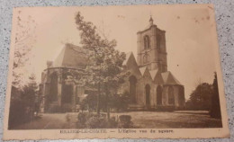 CPA - BRAINE-LE-COMTE - L'Eglise Saint-Géry - L'Eglise Vue Du Square - Vierge - Braine-le-Comte