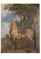 Art - Peinture - Sir Anthony Van Dyck - Charles I On Horseback - Histoire - Chevaux - CPM - Voir Scans Recto-Verso - Paintings