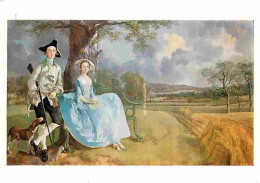 Art - Peinture - Thomas Gainsborough - Mr And Ms Andrews - CPM - Voir Scans Recto-Verso - Schilderijen
