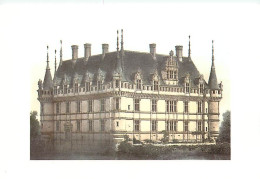 37 - Azay Le Rideau - Le Château - Art Peinture - Peintre Victor Petit - Carte Neuve - CPM - Voir Scans Recto-Verso - Azay-le-Rideau