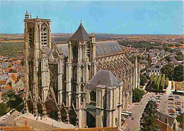 18 - Bourges - La Cathédrale Saint Etienne - Vue Aérienne - Carte Neuve - CPM - Voir Scans Recto-Verso - Bourges