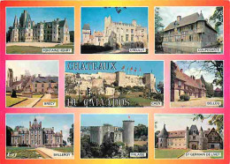 14 - Calvados - Chateaux - Multivues - Flamme Postale - CPM - Voir Scans Recto-Verso - Autres & Non Classés