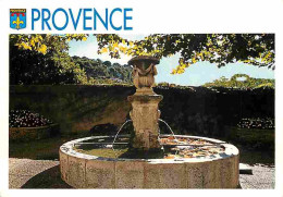 13 - Géménos - Fontaine Provençale - Blasons - Flamme Postale - CPM - Voir Scans Recto-Verso - Other & Unclassified