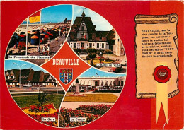 14 - Deauville - Multivues - Blasons - Carte Neuve - CPM - Voir Scans Recto-Verso - Deauville
