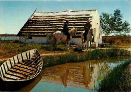 Animaux - Chevaux - Camargue - Maison Typique - Gardians - CPM - Voir Scans Recto-Verso - Caballos