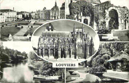 27 - Louviers - Multivues - Carte Dentelée - CPSM Format CPA - Voir Scans Recto-Verso - Louviers