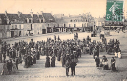 FRANCE - Nogent Le Rotrou - La Place Du Marché Un Jour De Musique - Animé - Carte Postale Ancienne - Nogent Le Roi