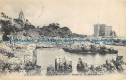 R156522 Cannes. Ile Saint Honorat. Rochers. Vieux Chateau. Giletta. 1911 - Monde