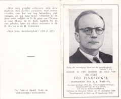 Oorlog Vindevogel Leo  Burgemeester ° Petegem 14.12.1888 + Terechtgesteld GENT 25.09.1945 - Religion &  Esoterik